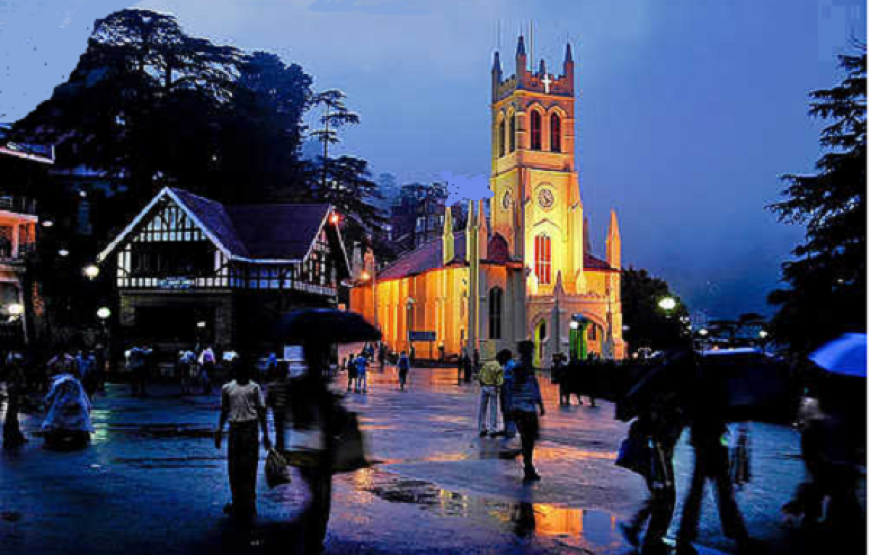 Shimla manali Dharamshala Package