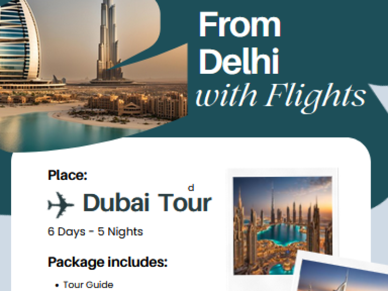 Dubai package from delhi