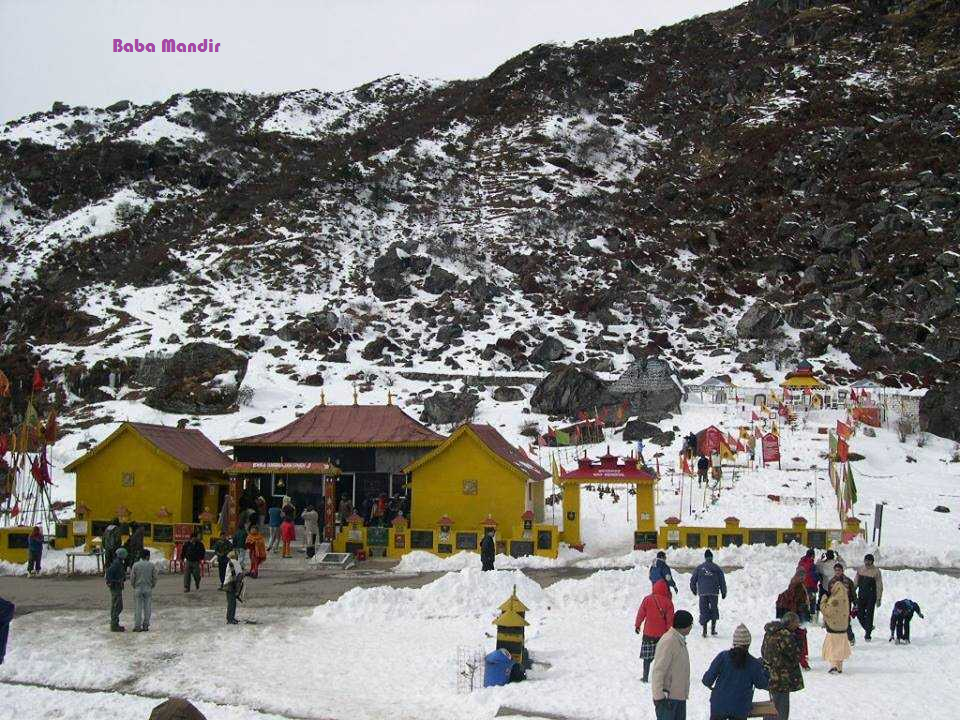 Day 2 : Visit in Tsomgo Lake & Baba Mandir (2 Hrs)