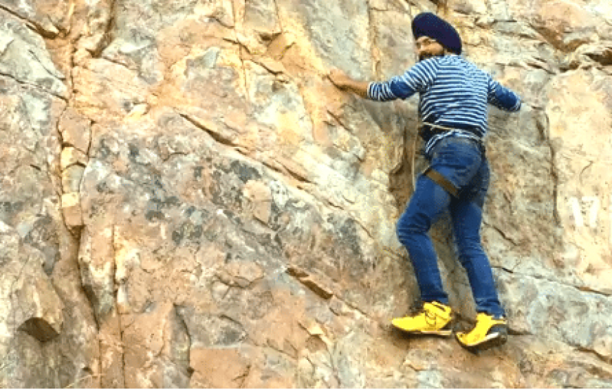 Day Outing Rock Climbing Session By New Delhi