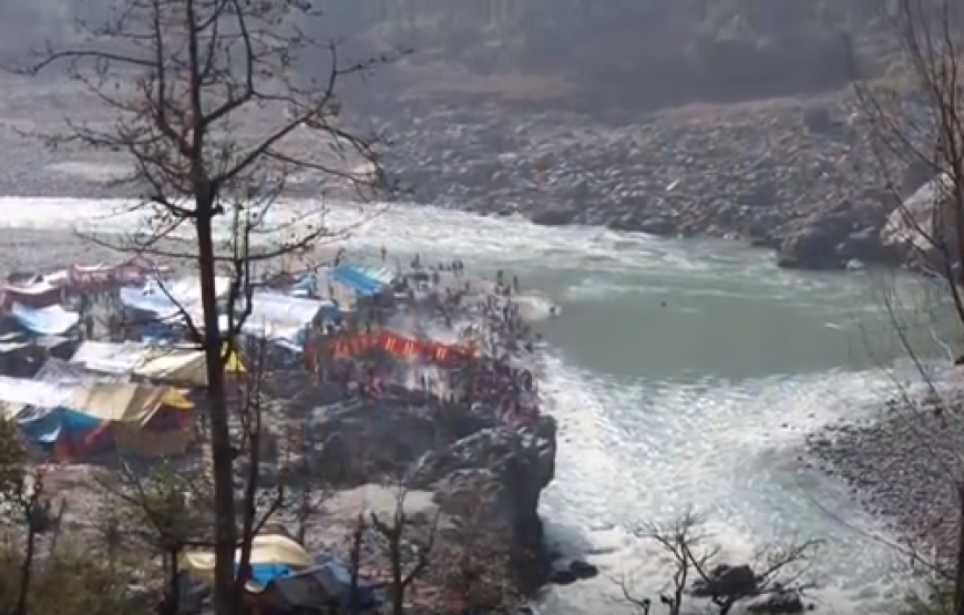 Adventure Rafting at Tattapani in manali