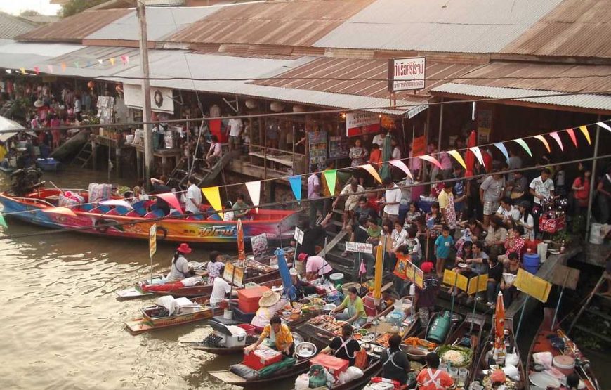 Floating Markets Full Day Trip Bangkok