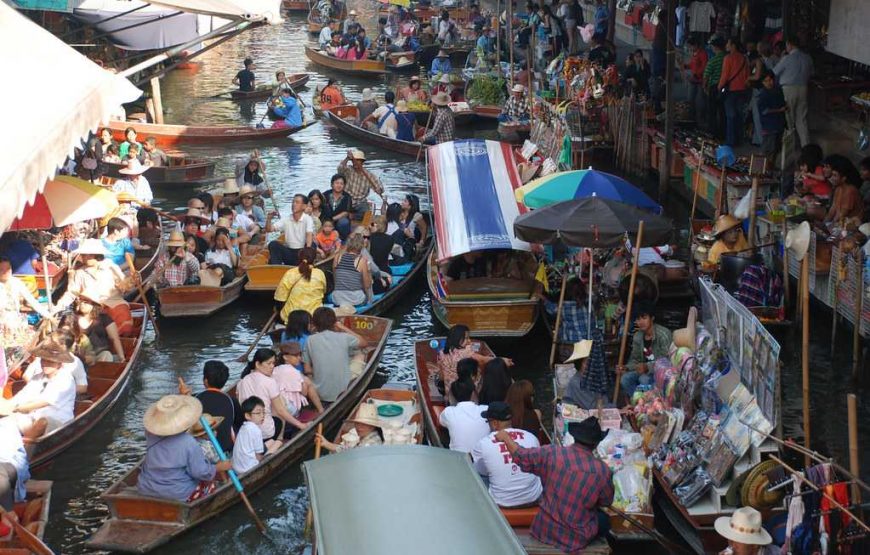 Floating Markets Full Day Trip Bangkok