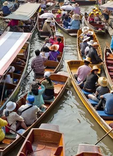 Floating Markets Full Day Trip Bangkok