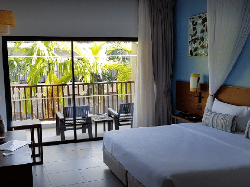 Deevana Plaza Premier Room with pool view